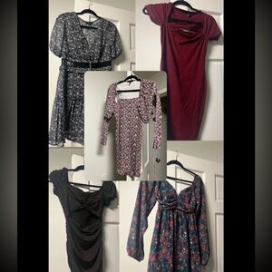 Bundle of 5 short dresses